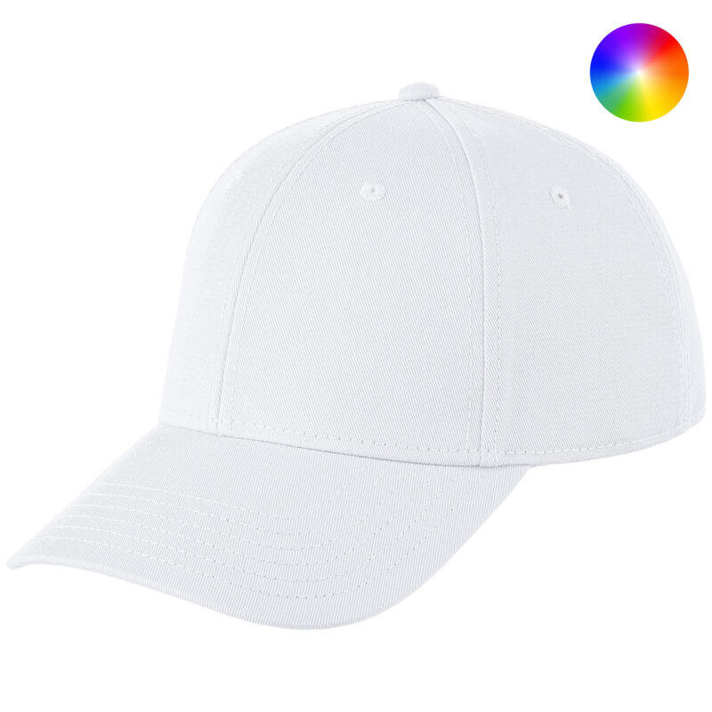 6 Panel Caps - große Auswahl an Farben, Materialien und Verschlussarten für individuelles Design